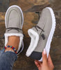 Comfort Moccasin Lined Canvas for Women