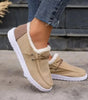 Comfort Moccasin Lined Canvas for Women