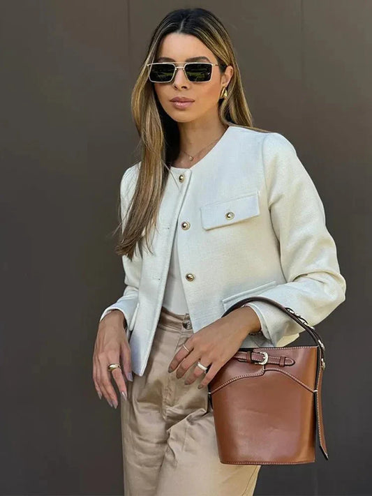 Classic Tweed Jacket for Women