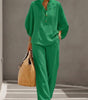 Casual Women's Set with Wide-Leg Pants | Perfect for Summer