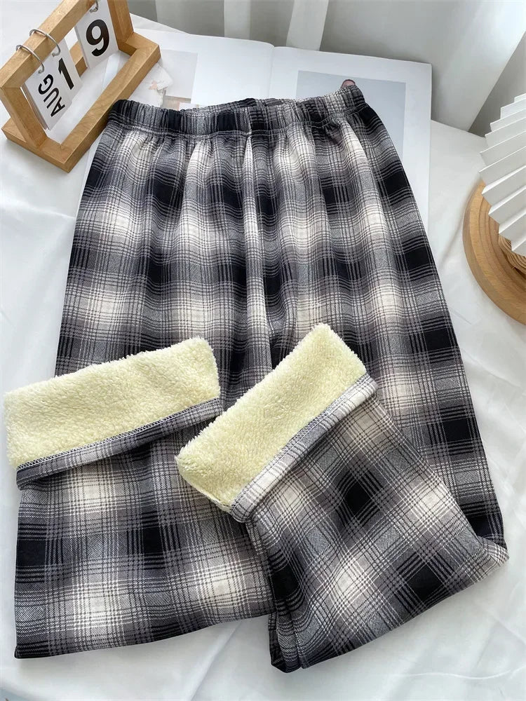 Pantalon à carreaux pour femmes - Emilia Lane