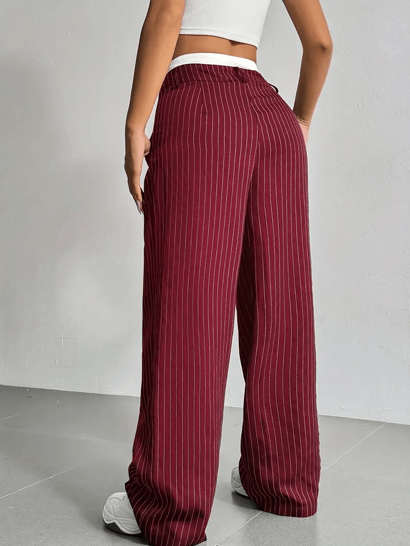 Pantalon à rayures fines pour Femmes - Emilia Lane
