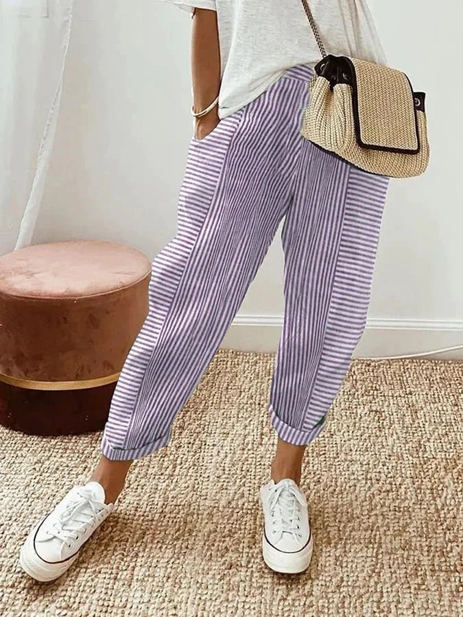 Pantalon Ample et Décontracté pour Femmes - Emilia Lane