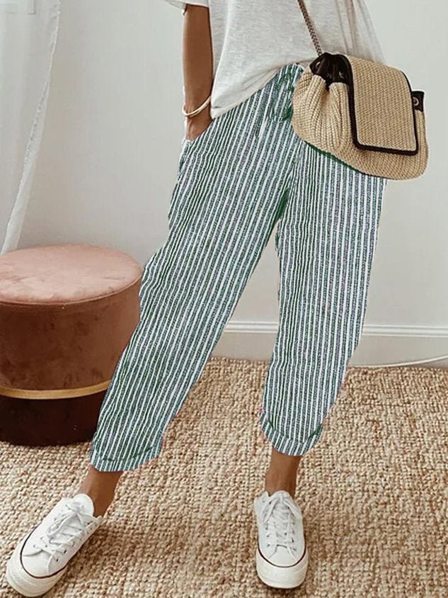 Pantalon Décontracté en Lin pour Femme | Idéal pour le Quotidien - Emilia Lane