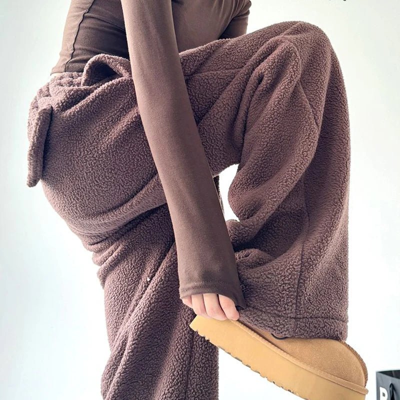 Pantalon détente à jambe large pour femme - Emilia Lane