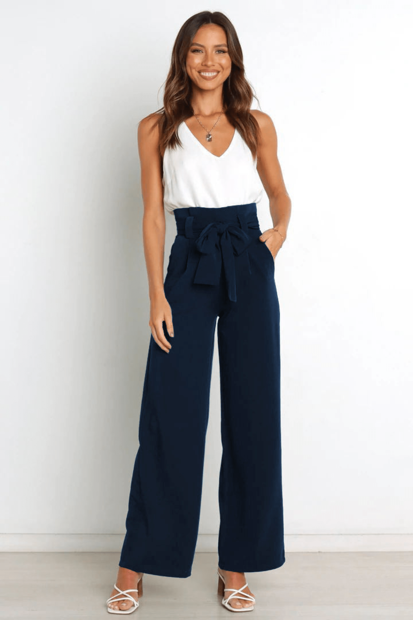 Pantalon Femme Coupe Large pour l'Été - Emilia Lane