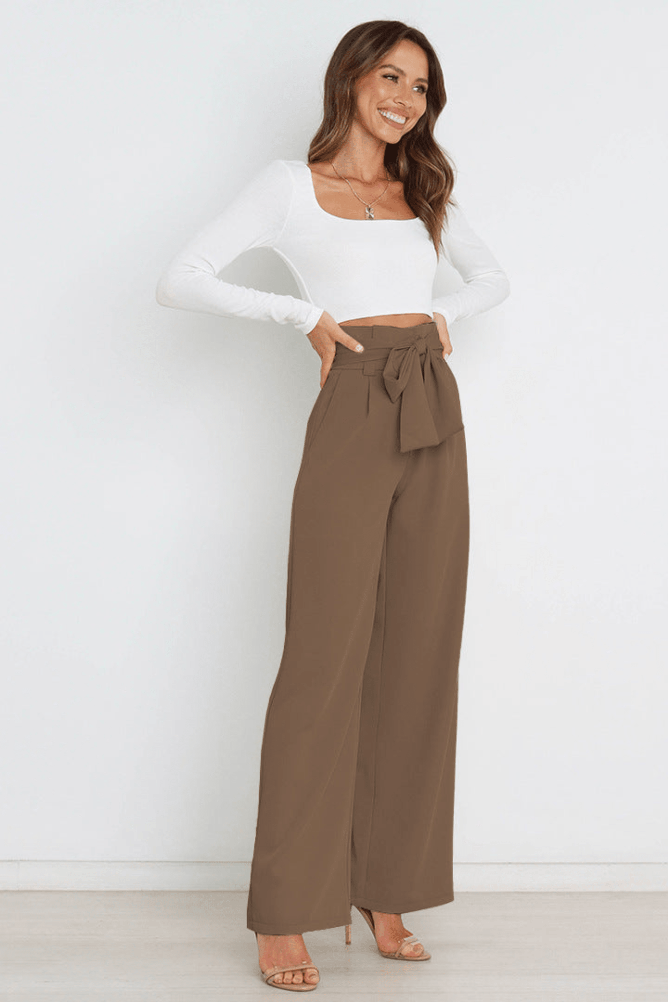Pantalon Femme Coupe Large pour l'Été - Emilia Lane