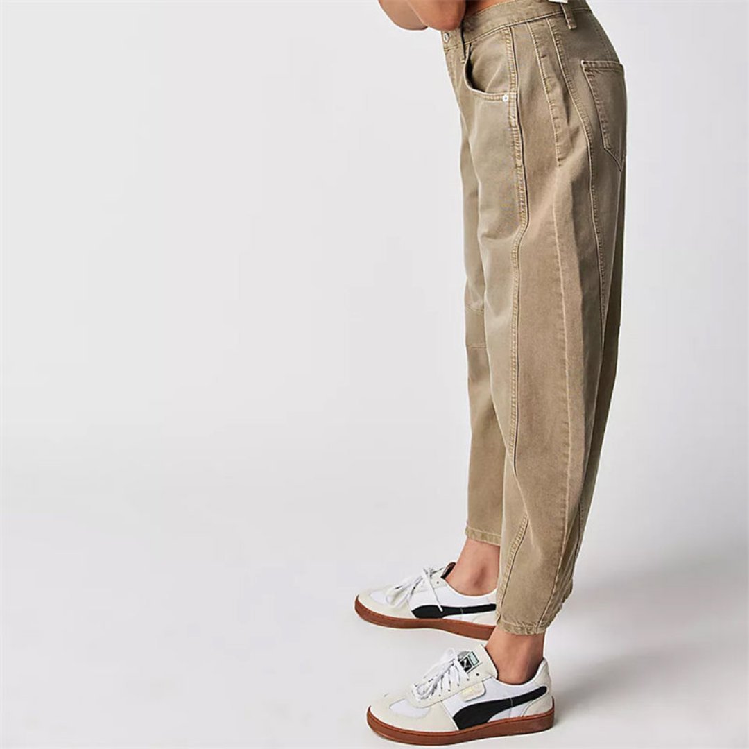 Pantalon Large en Denim pour Femme | Idéal pour le Printemps - Emilia Lane