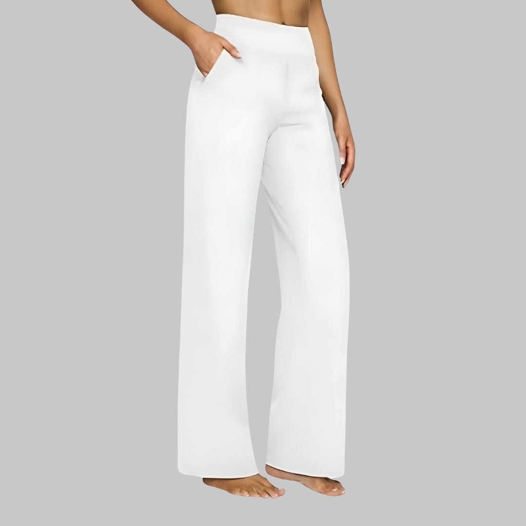 Pantalon Yoga Taille Haute et Poches pour Femmes - Emilia Lane