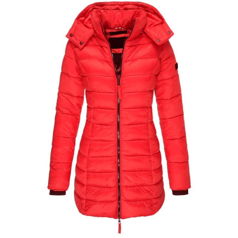 Parka Long Hiver à Capuche pour Femmes - Emilia Lane
