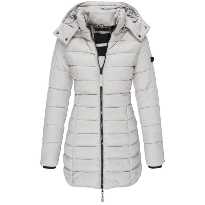 Parka Long Hiver à Capuche pour Femmes - Emilia Lane