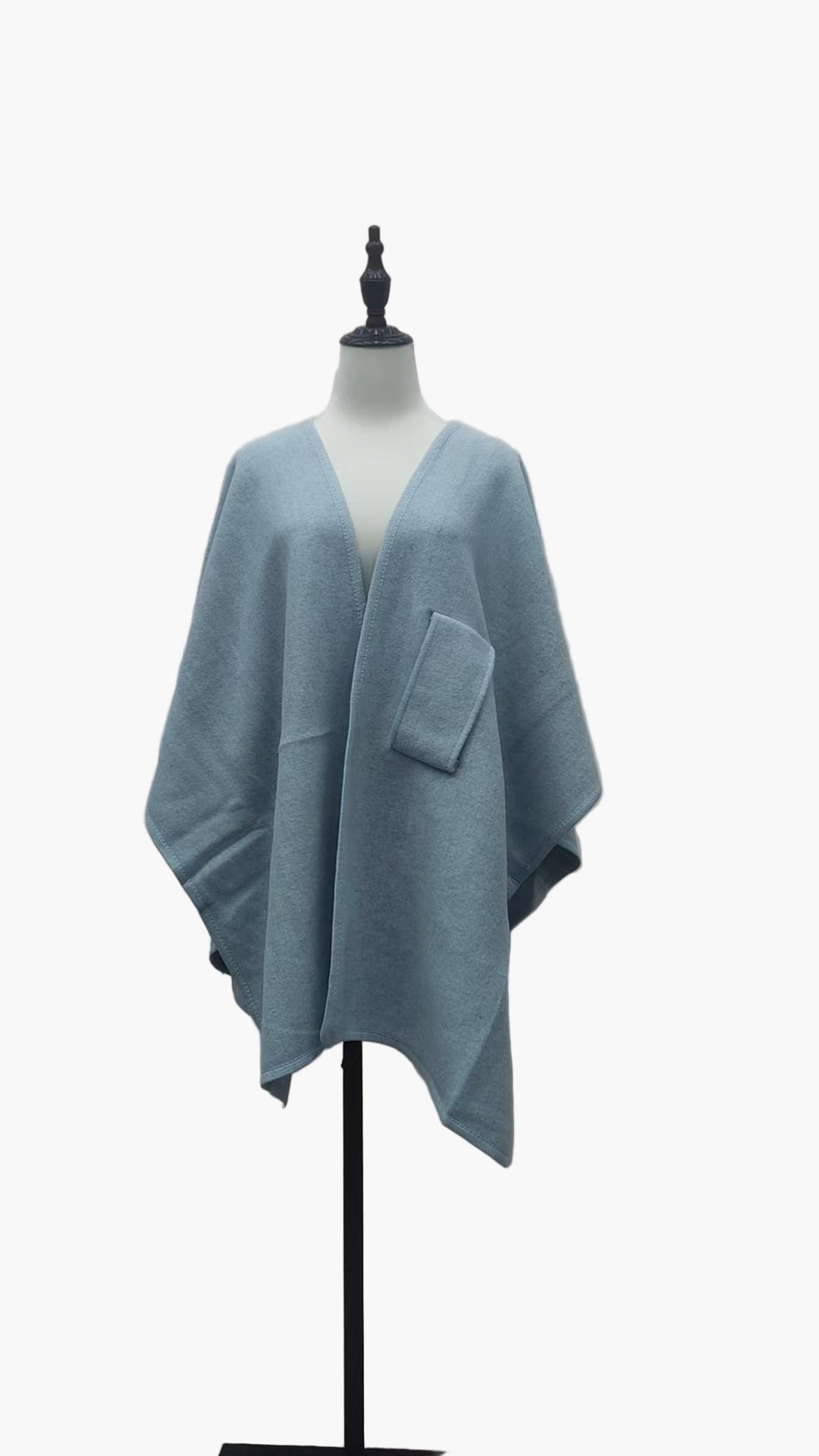 Poncho - Écharpe Style Décontracté en Coton pour Femmes - Emilia Lane
