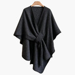 Poncho - Écharpe Style Décontracté en Coton pour Femmes - Emilia Lane