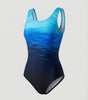 Sporty Backless Swimsuit for Women