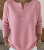 Pull à détail de bouton pour femmes - Emilia Lane