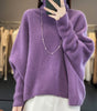 Pull Ample en Laine à Col Roulé pour Femme - Emilia Lane