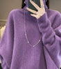 Pull Ample en Laine à Col Roulé pour Femme - Emilia Lane