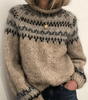 Pull Col Roulé en Laine Mélangée pour Femmes - Emilia Lane