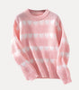 Pull doux à jacquard en contraste pour femme - Emilia Lane