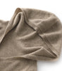 Pull en Laine à Capuche et Col en V pour Femme - Emilia Lane