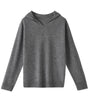 Pull en Laine à Capuche et Col en V pour Femme - Emilia Lane
