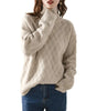 Pull en maille col montant pour femmes - Emilia Lane