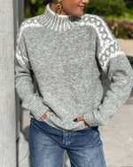 Pull en Tricot Waffle pour Femmes - Emilia Lane