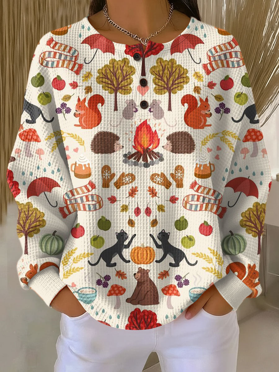 Pull en Tricot Waffle pour Femmes - Emilia Lane
