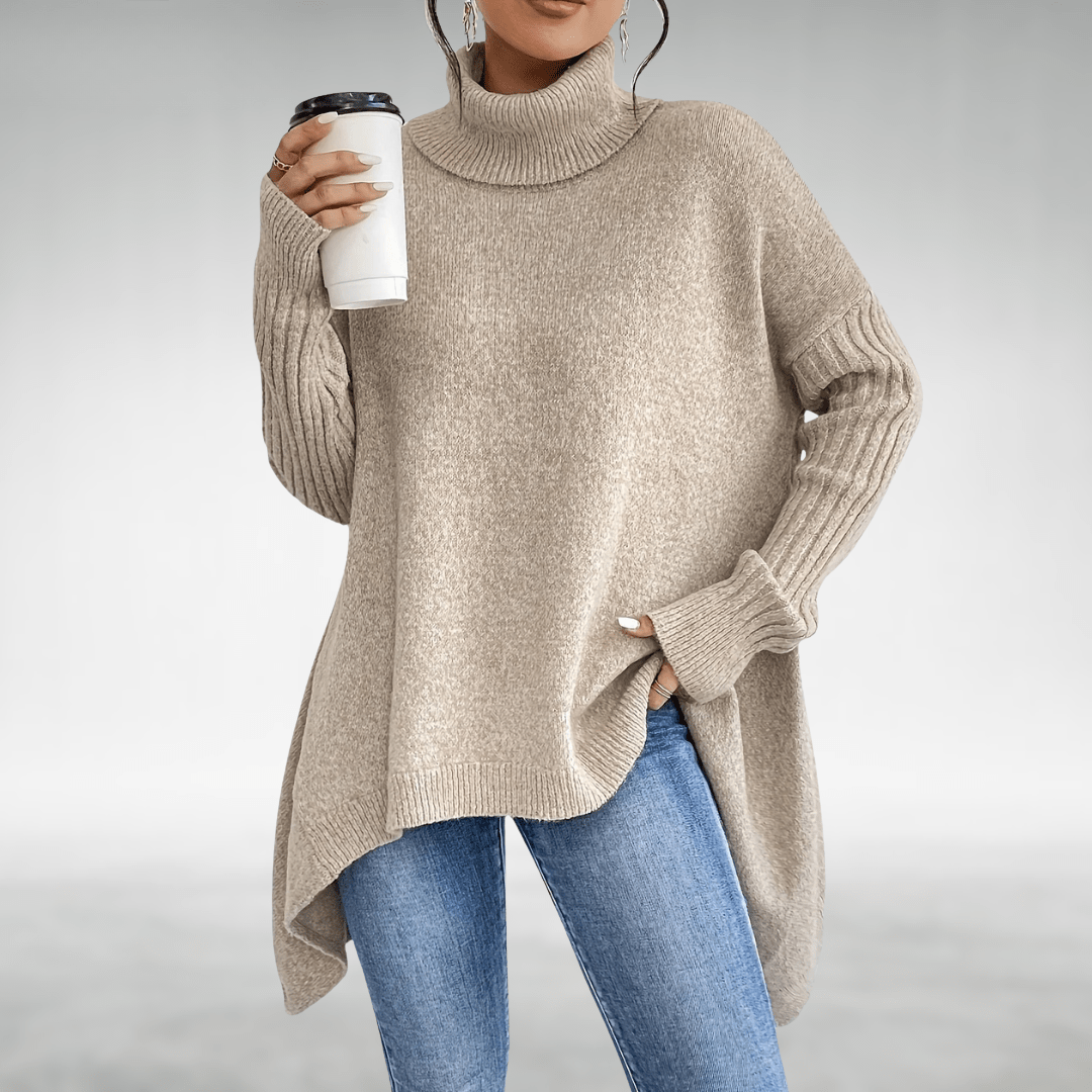 Pull fin col roulé pour Femmes - Emilia Lane