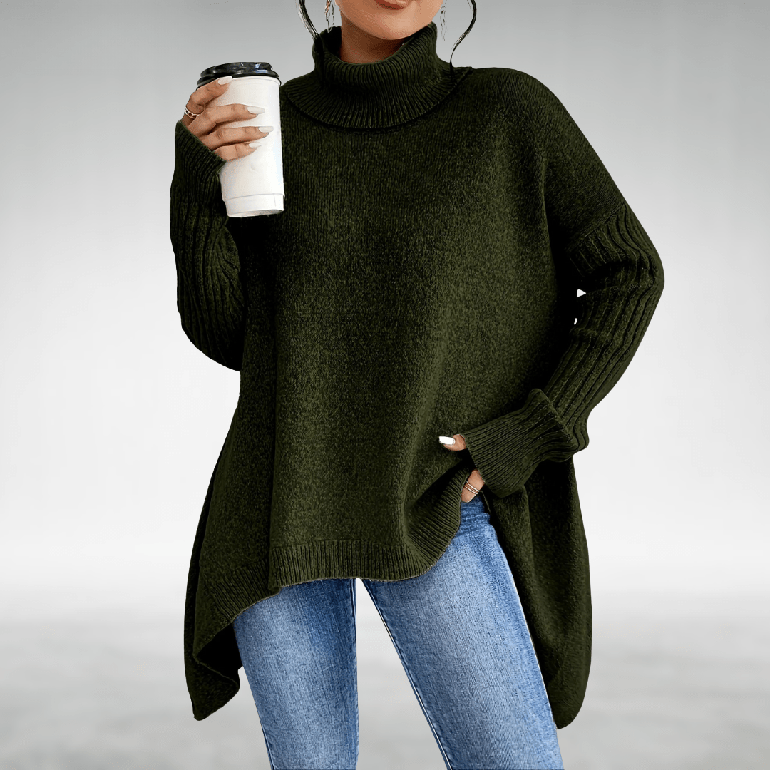 Pull fin col roulé pour Femmes - Emilia Lane