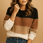 Pull - over à rayures pour Femme - Emilia Lane