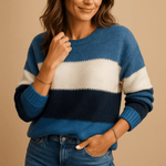 Pull - over à rayures pour Femme - Emilia Lane