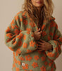 Pull Polaire Imprimé Florale pour Femmes - Emilia Lane