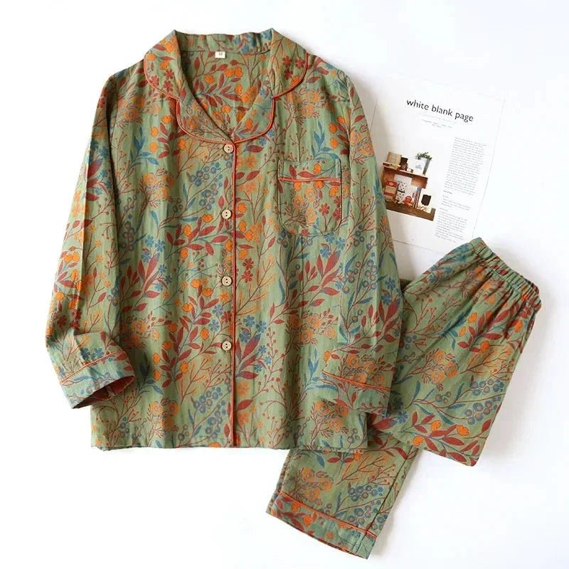 Pyjama Fleuri Relaxant pour Femmes - Emilia Lane