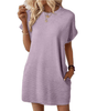 Robe à col rond pour femmes - Emilia Lane