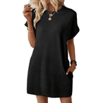 Robe à col rond pour femmes - Emilia Lane