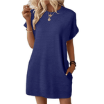 Robe à col rond pour femmes - Emilia Lane
