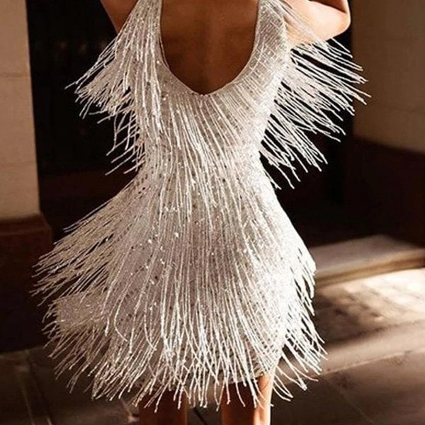 Robe à franges pour femmes - Emilia Lane