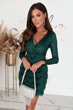 Robe à Sequins avec Franges pour Femmes - Emilia Lane