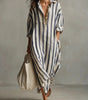 Robe Chemise Longue en Lin Mélangé pour Femme | Idéale pour le Quotidien - Emilia Lane