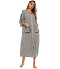 Robe de nuit zippée à capuche pour femmes - Emilia Lane