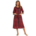 Robe de nuit zippée à capuche pour femmes - Emilia Lane