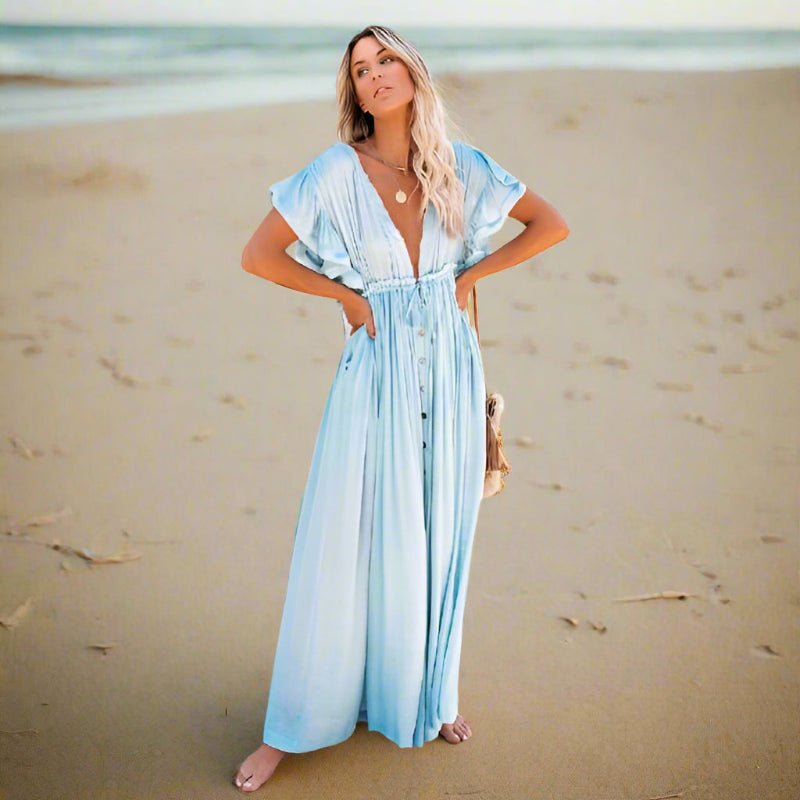 Robe de plage bohème décontractée pour femmes - Emilia Lane