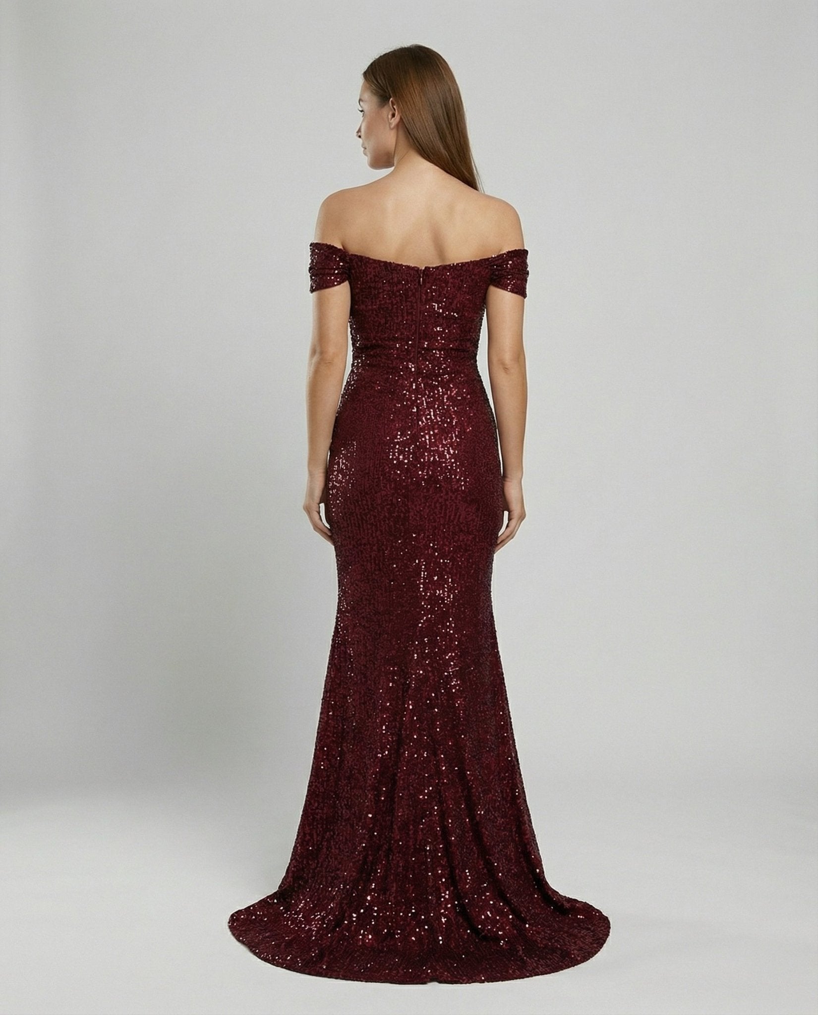 Robe de Soirée à Paillettes et Fente pour Femme | Idéale pour les Sorties - Emilia Lane