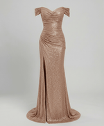 Robe de Soirée à Paillettes et Fente pour Femme | Idéale pour les Sorties - Emilia Lane
