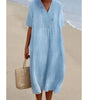 Robe Détente en Coton pour Femme - Emilia Lane