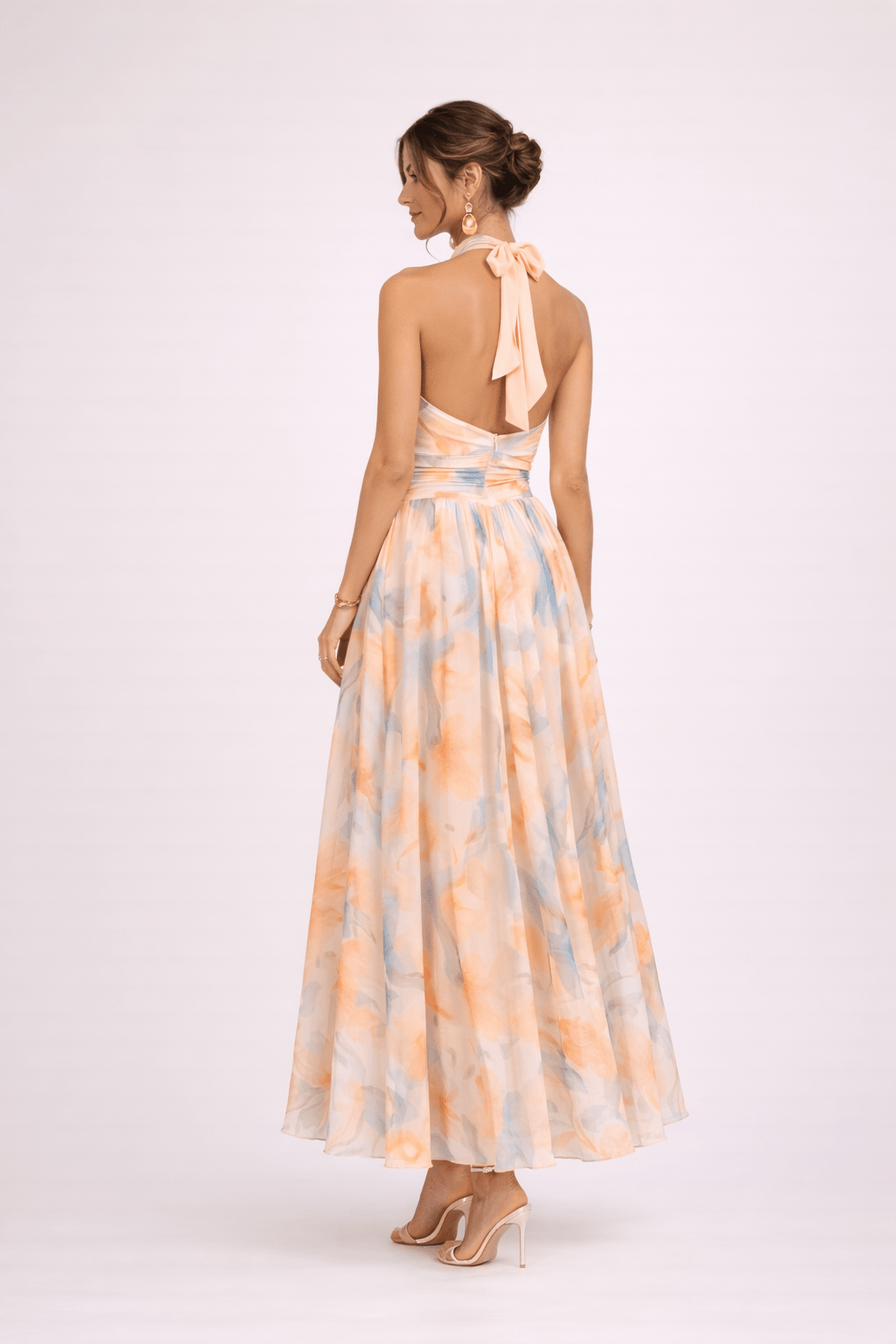 Robe Halter Imprimée pour Femmes - Emilia Lane