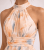 Robe Halter Imprimée pour Femmes - Emilia Lane