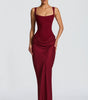 Robe Longue à Bretelles Larges et Détail Corset pour Femme | Idéale pour les Sorties - Emilia Lane