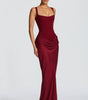 Robe Longue à Bretelles Larges et Détail Corset pour Femme | Idéale pour les Sorties - Emilia Lane